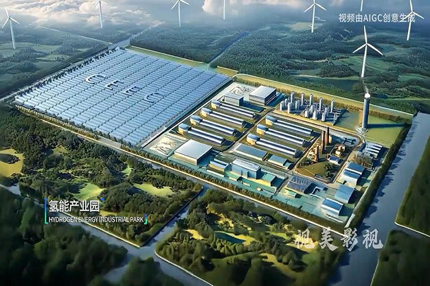 AI制作的能建集團(tuán)形象宣傳片